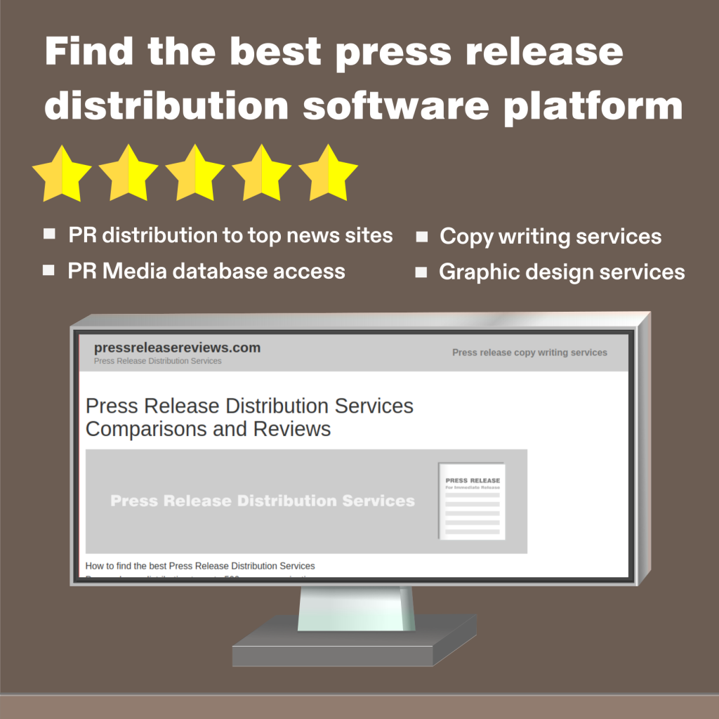 Find the best press release distribution services online